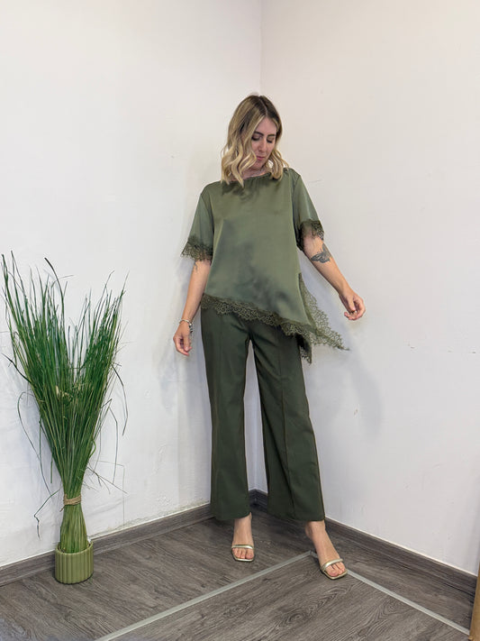 Blusa con pizzo cp527