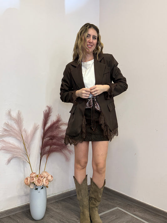 Mini gonna animalier