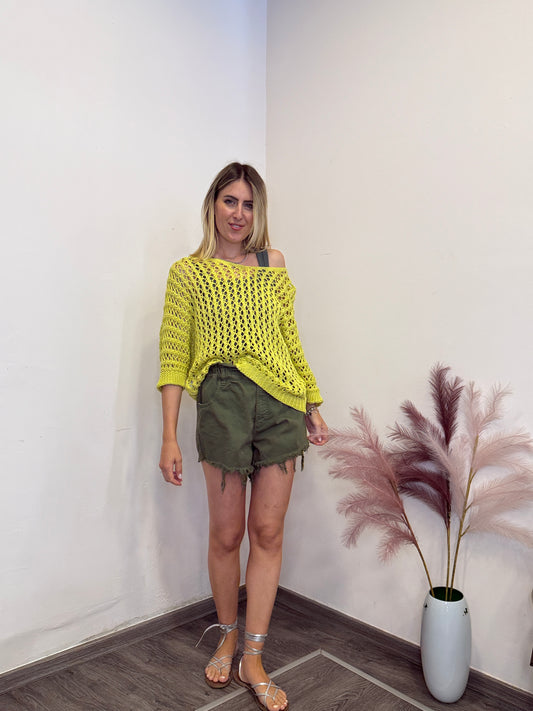 Maglia rete lime
