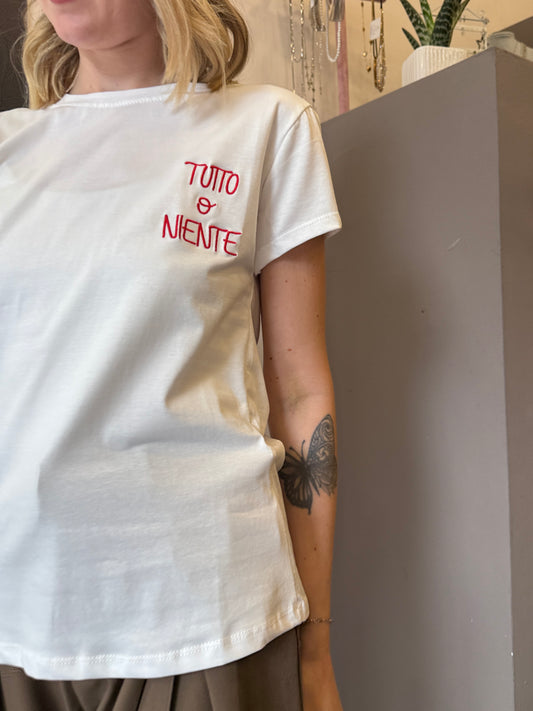 T-shirt TUTTO O NIENTE