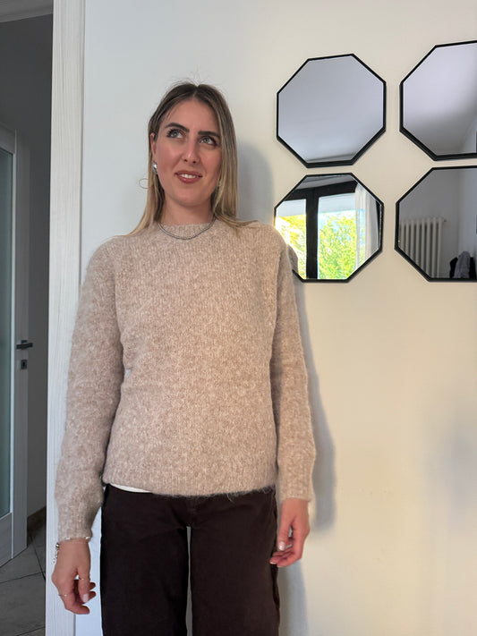 Maglione beige m701