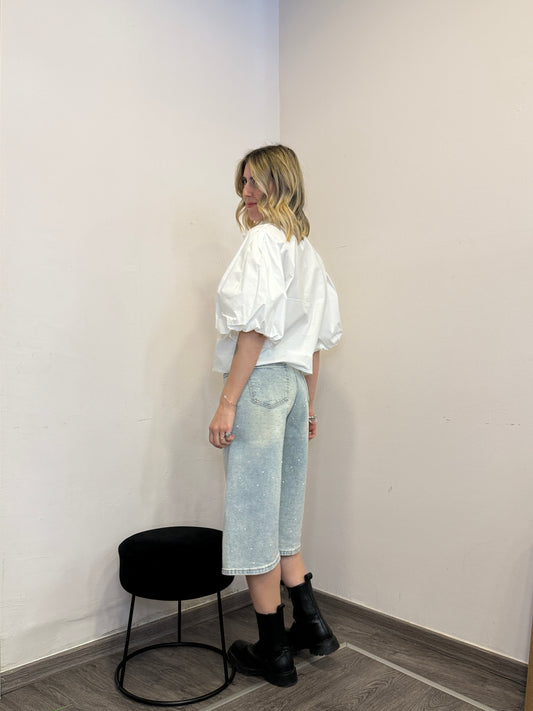 Camicia manica palloncino