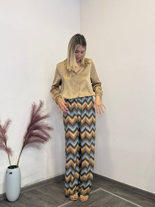 Pantaloni fantasia palazzo