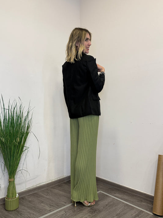 Giacca sfiancata con bottone