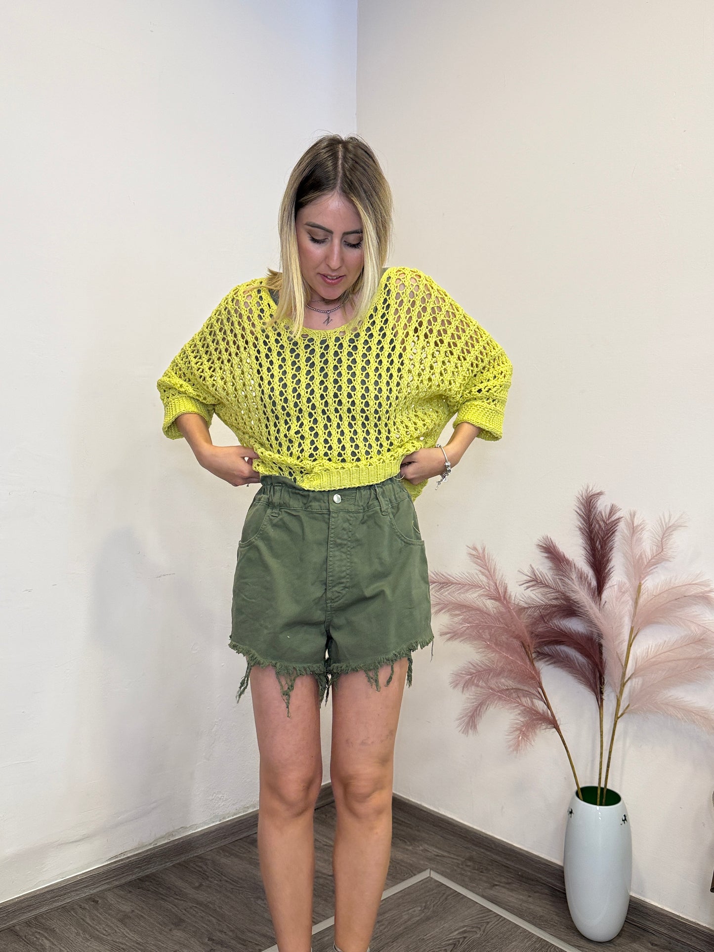 Maglia rete lime