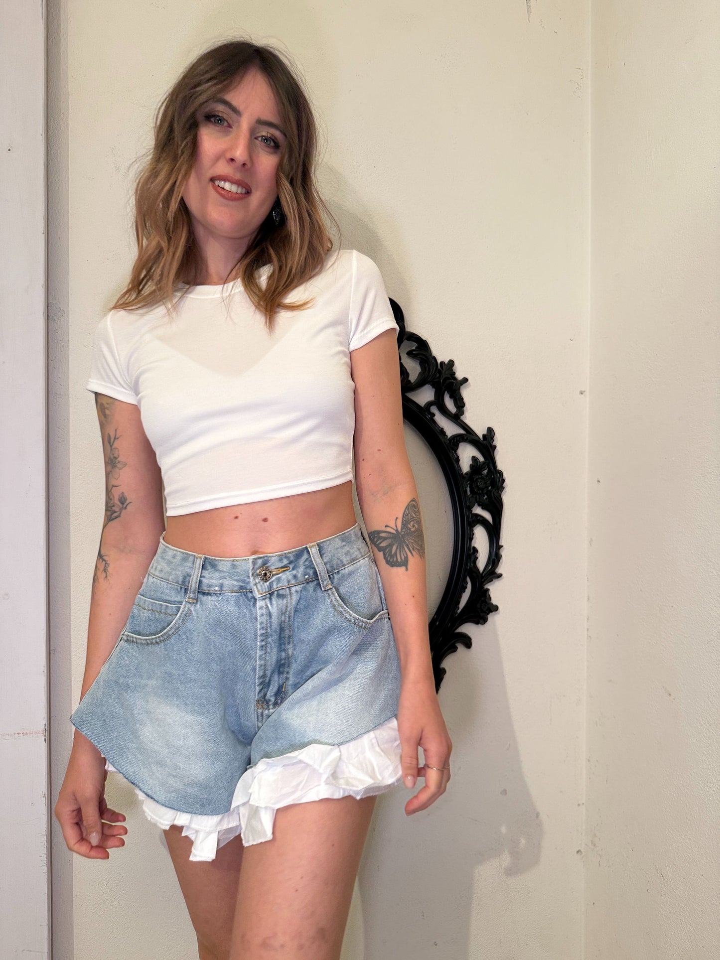 Shorts jeans frappa