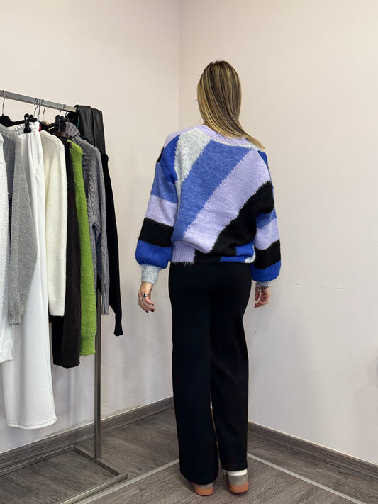 Pantaloni in maglia elasticizzati