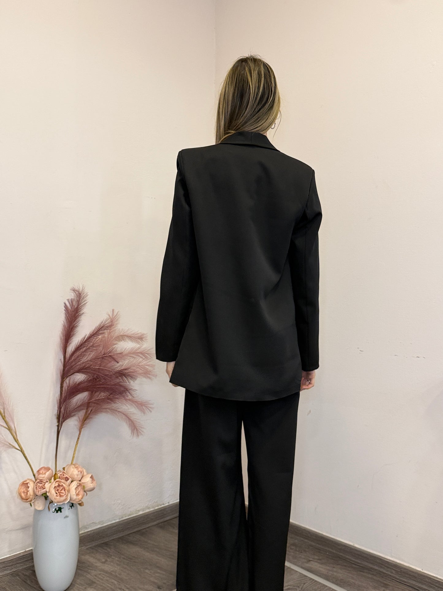 Giacca con spalline over