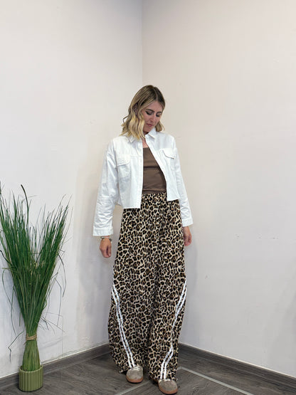 Giacchino crop bianco