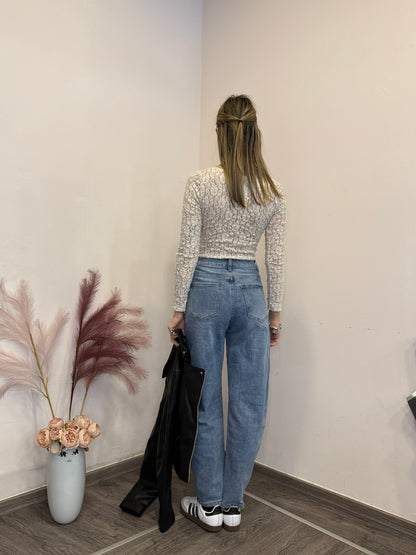 Jeans balloon blue