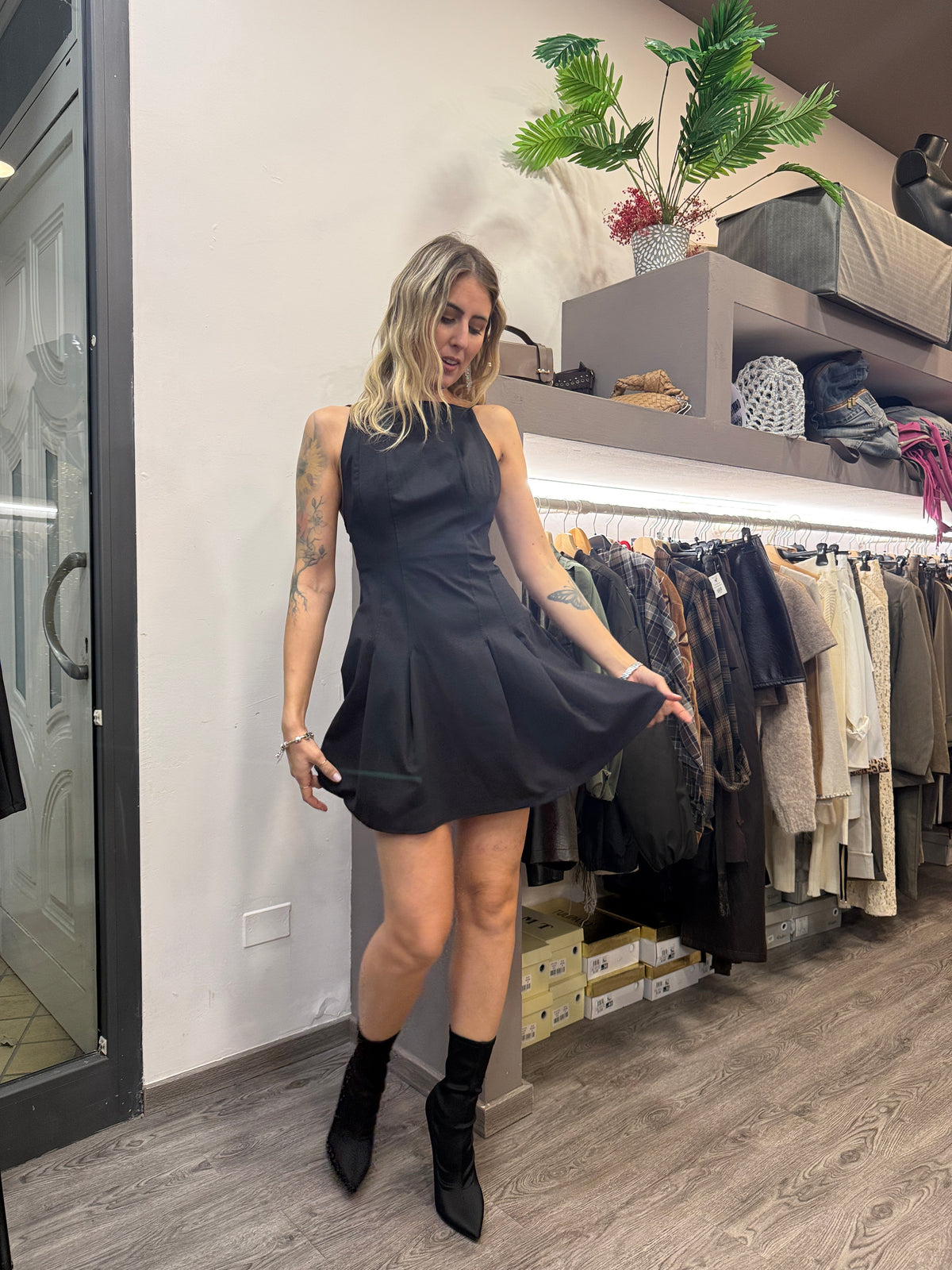 Abito ruota black