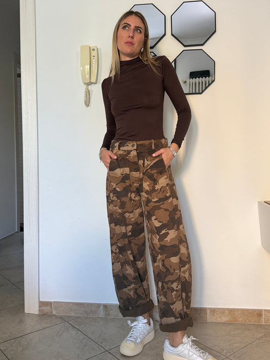 Pantaloni mimetici ovetto