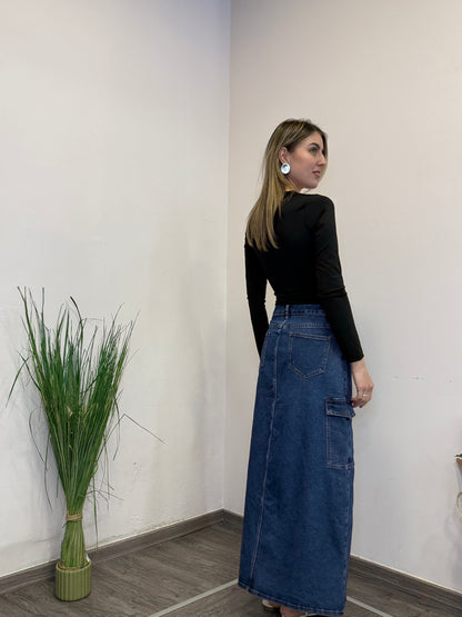 Body scollo quadrato