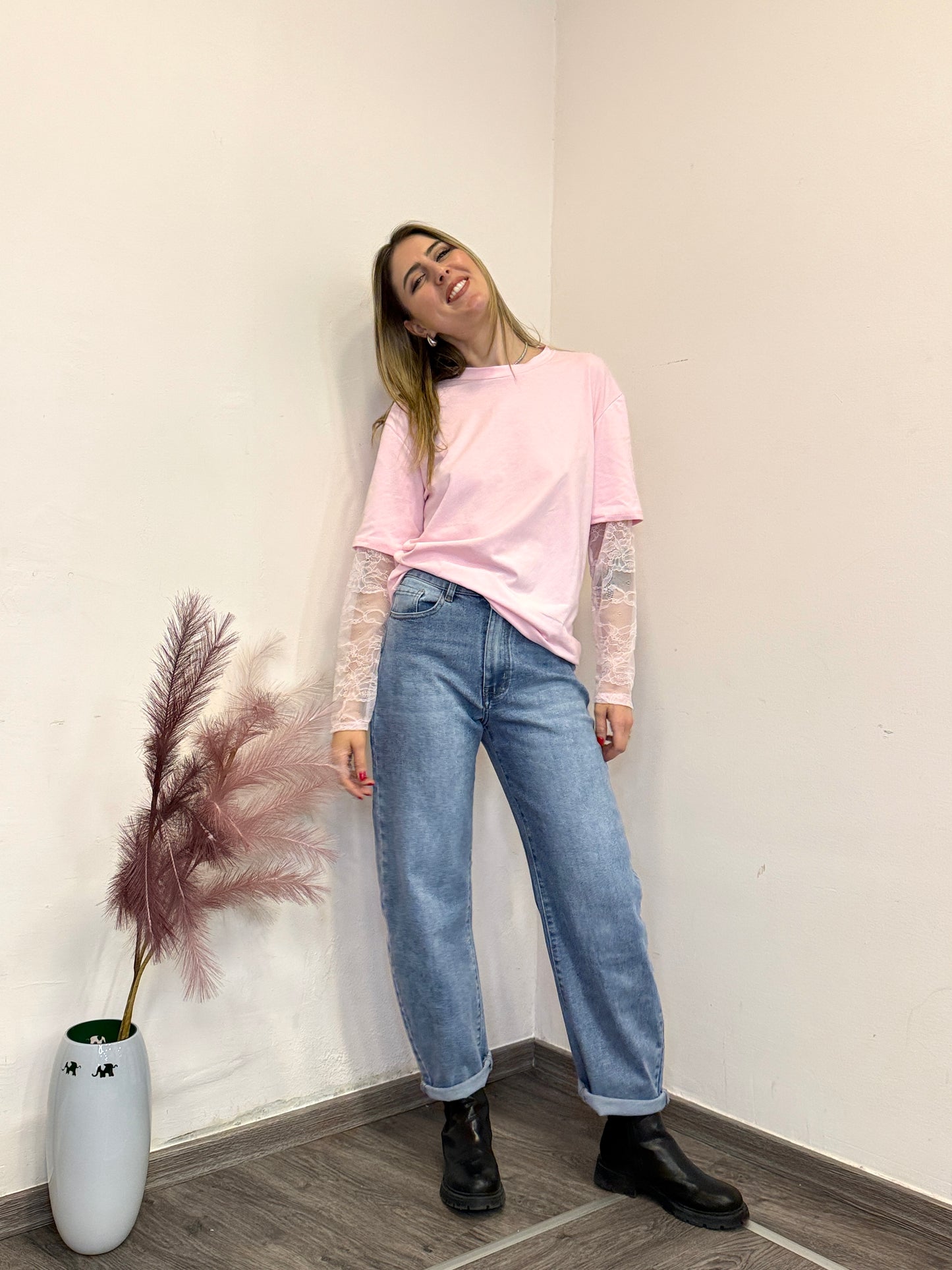 T-shirt pizzo