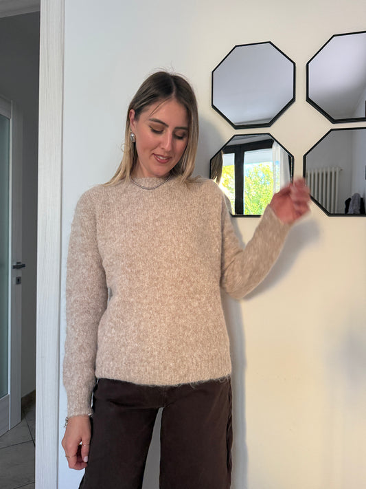 Maglione beige m701