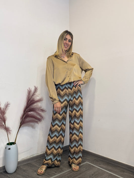 Pantaloni fantasia palazzo