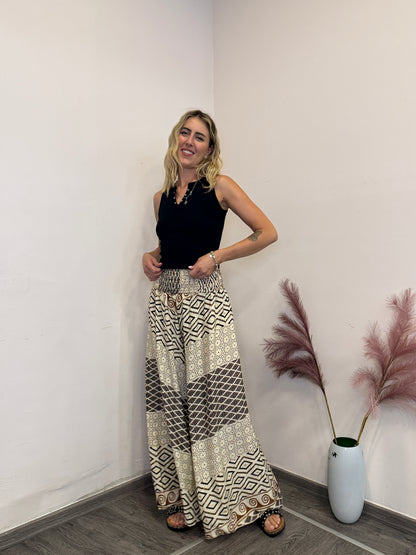 Pantaloni ibiza seta