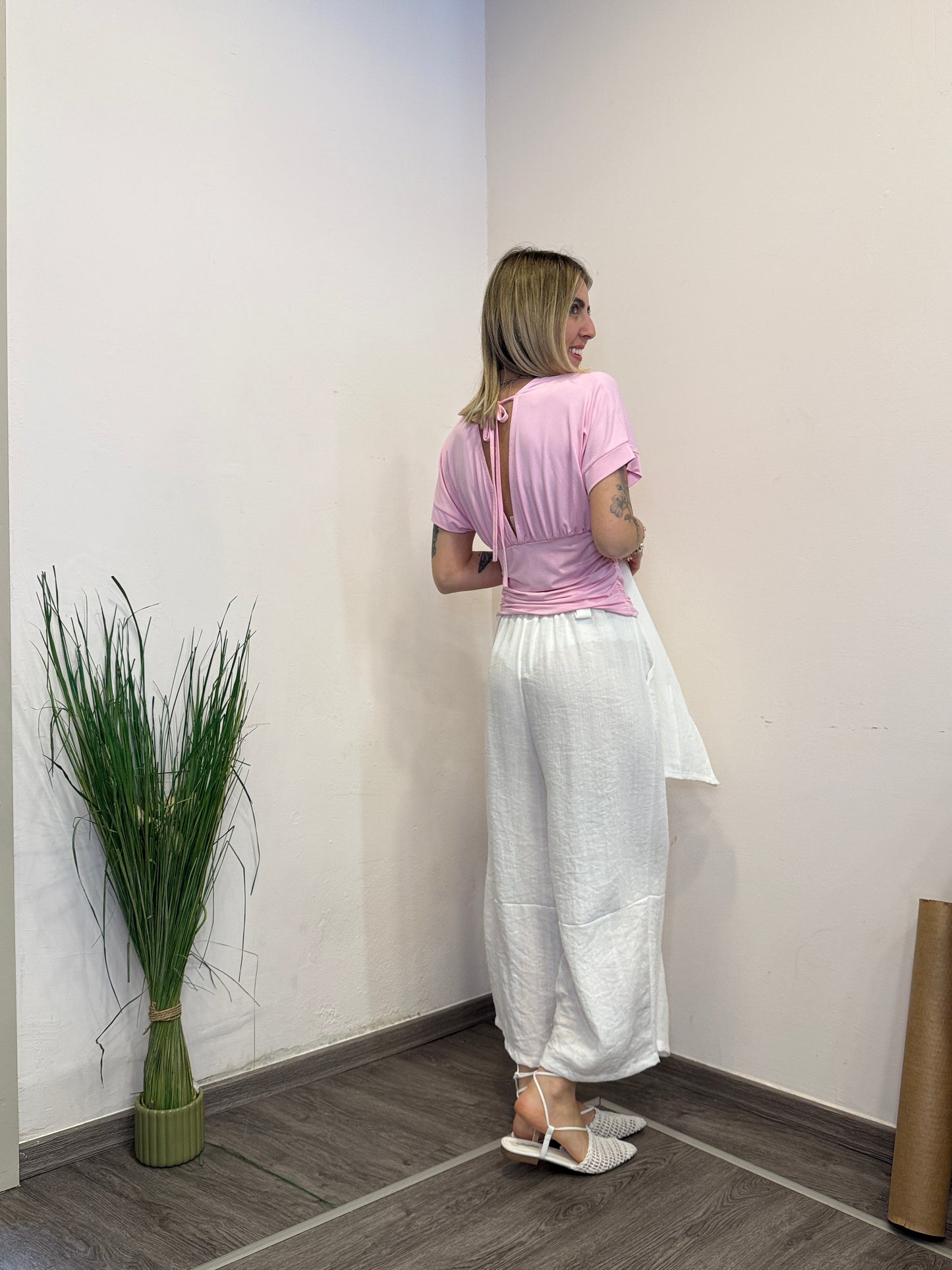 Pantaloni completo White