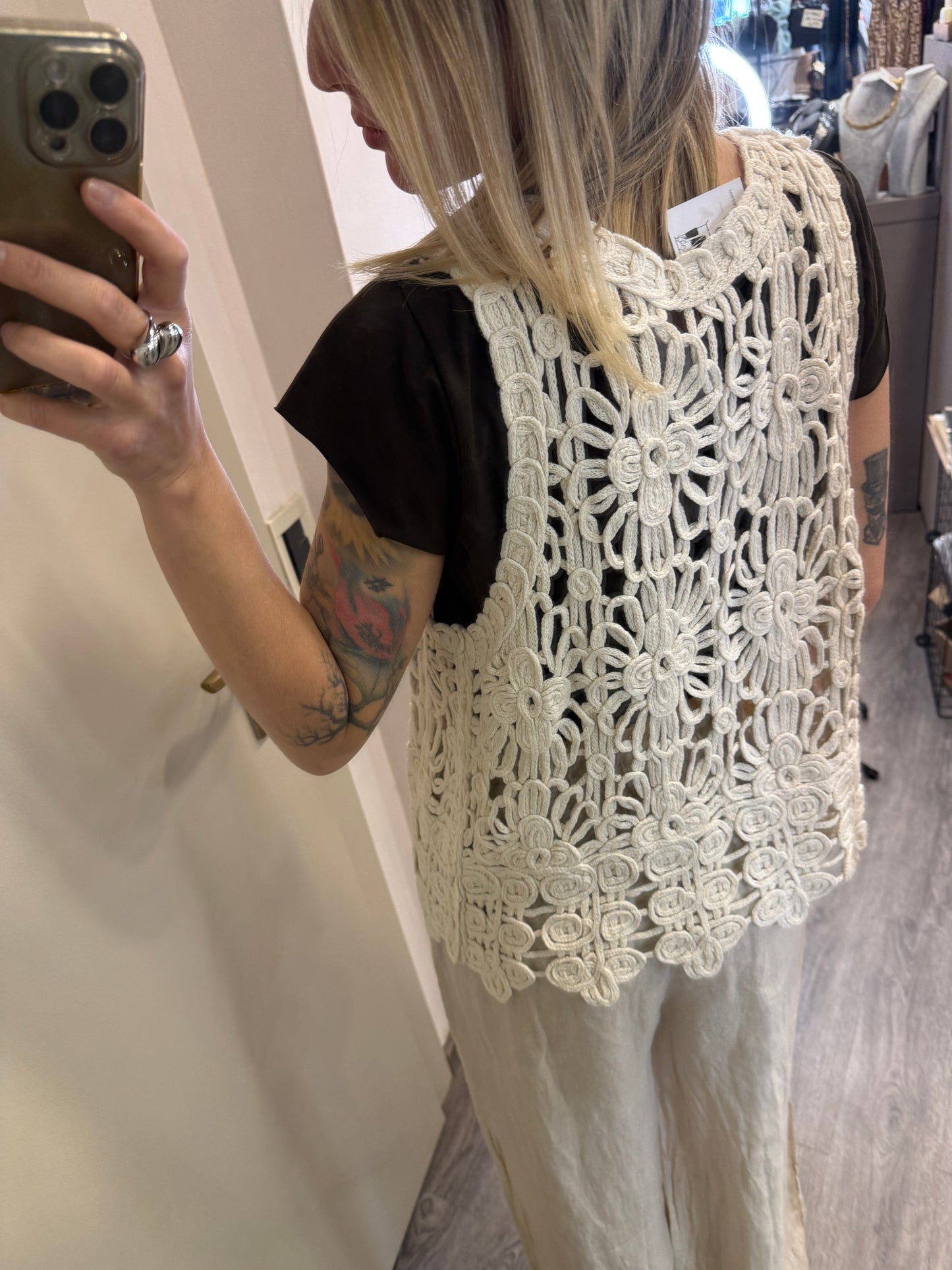 Cardigan crochet new