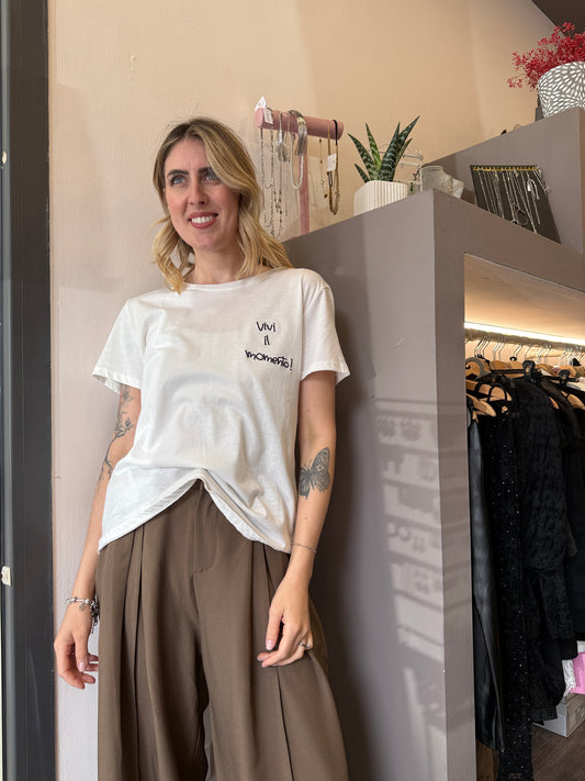 T-shirt VIVI IL MOMENTO