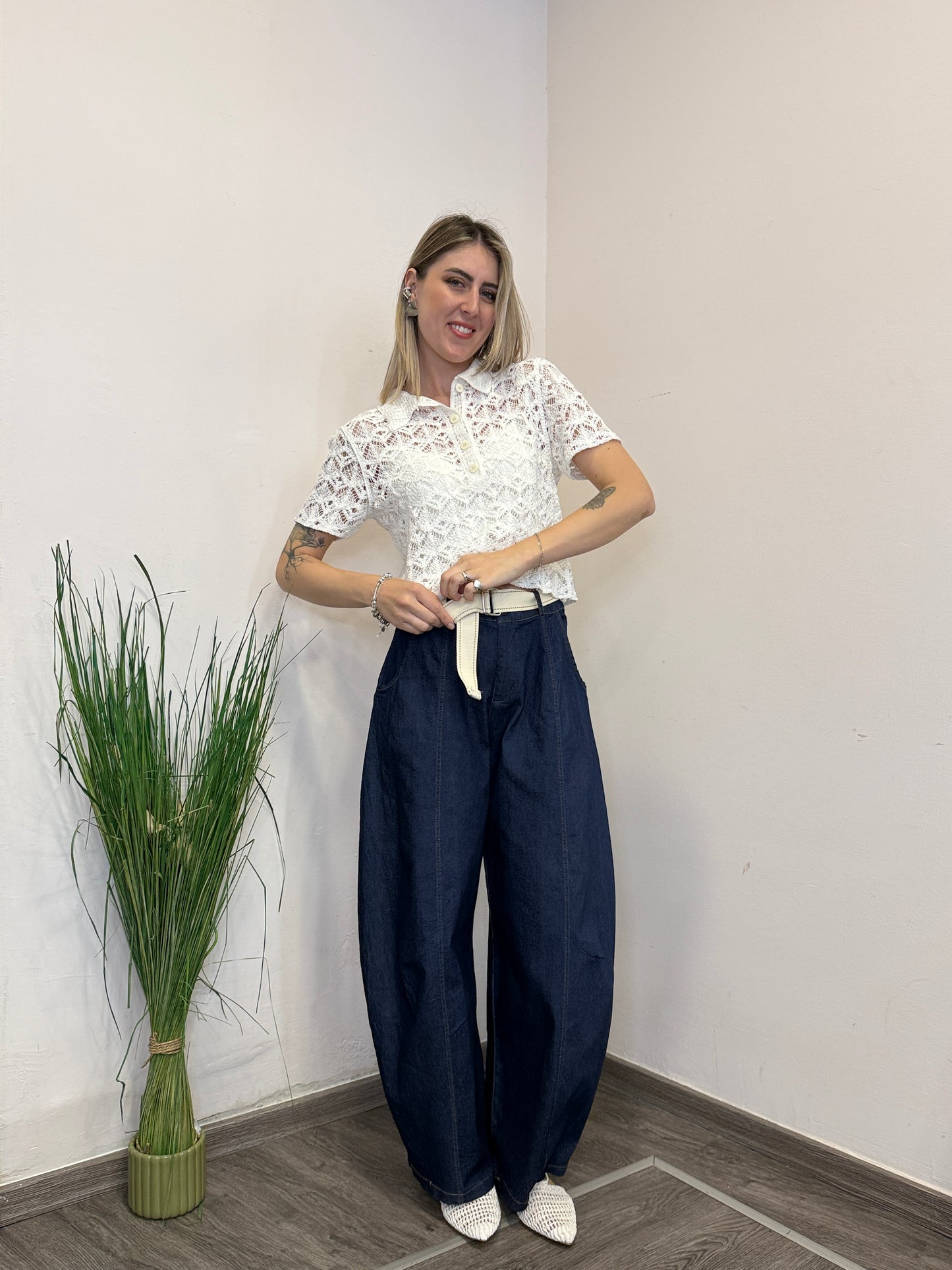 Jeans ovetto leggero