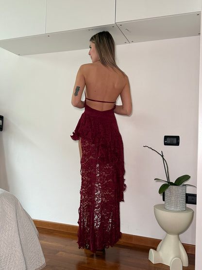 Abito Serena bordeaux