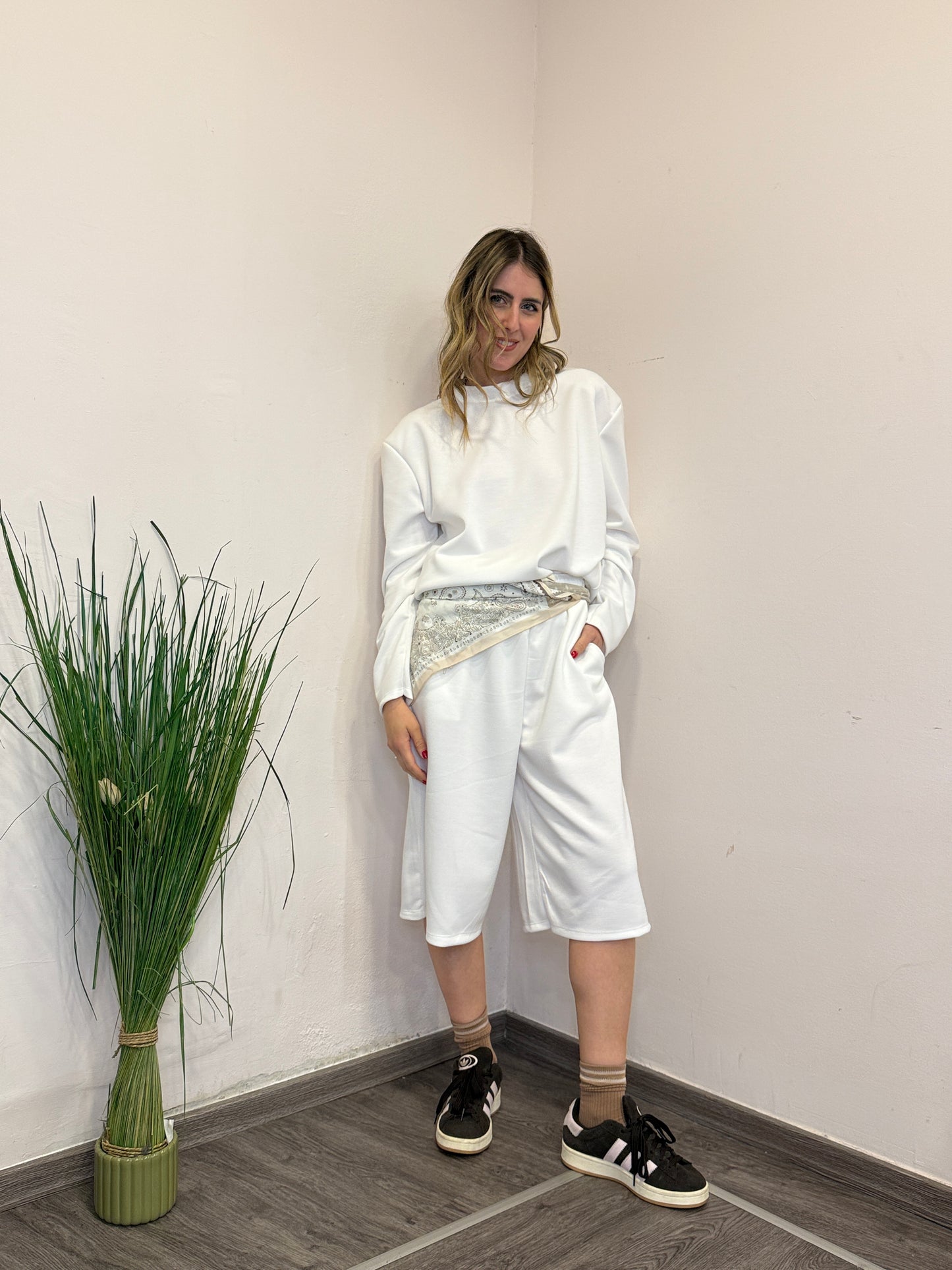 Completo tuta bermuda