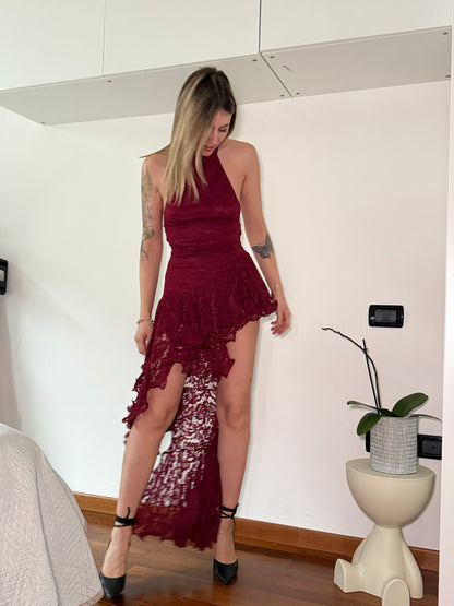 Abito Serena bordeaux