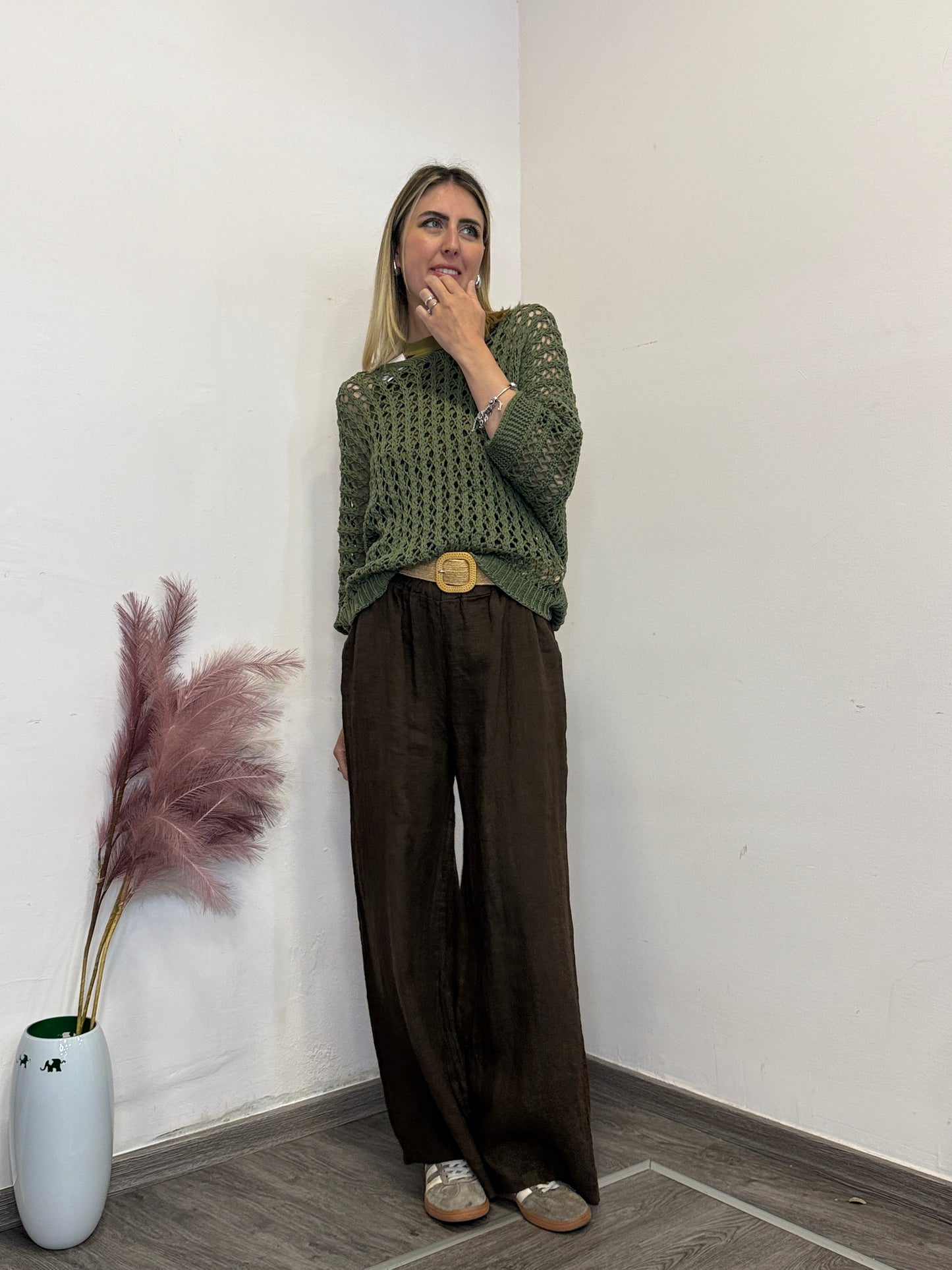 Maglia rete verde