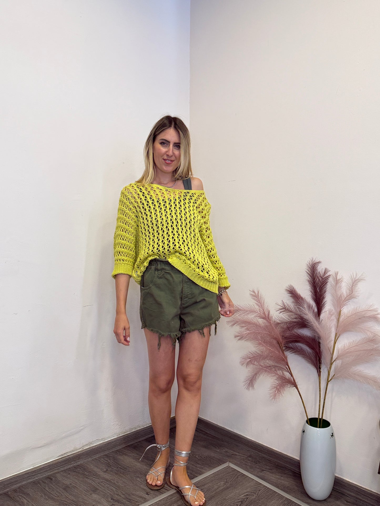 Maglia rete lime