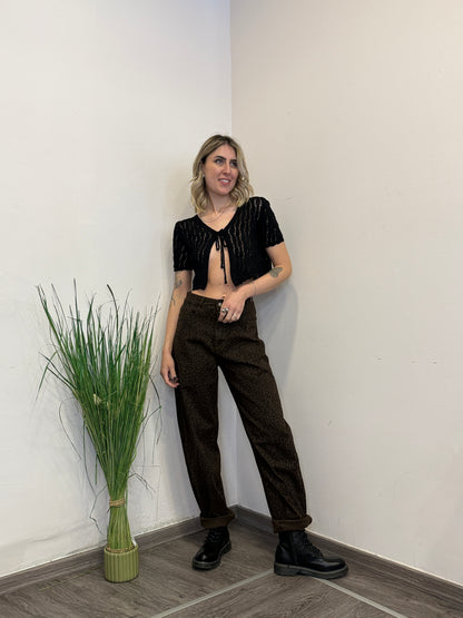 Jeans balloon maculato