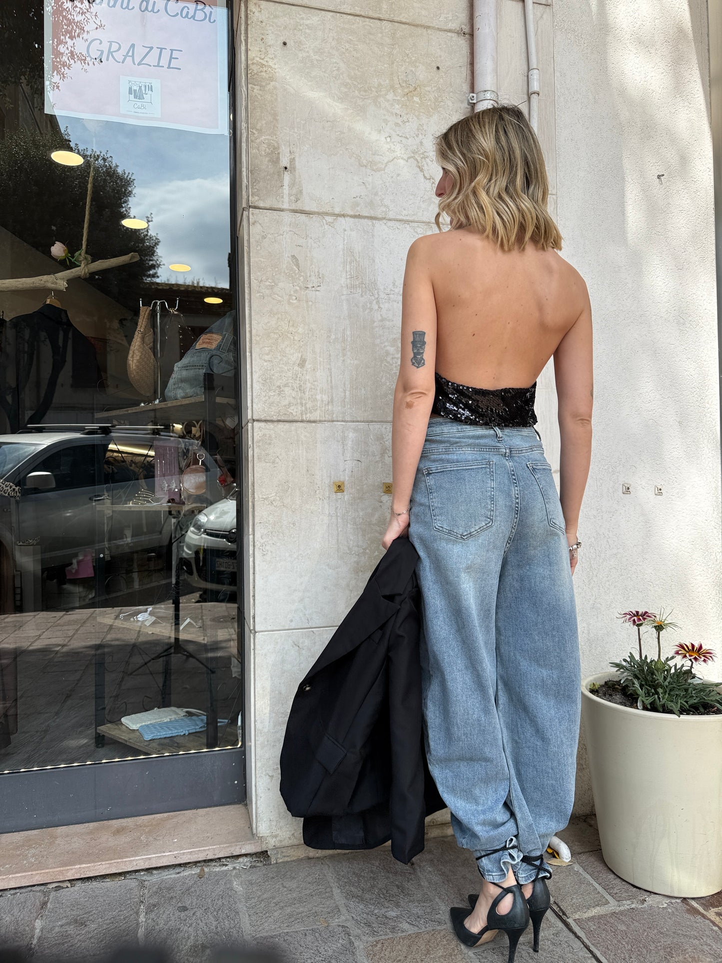 Top paillettes Valerie