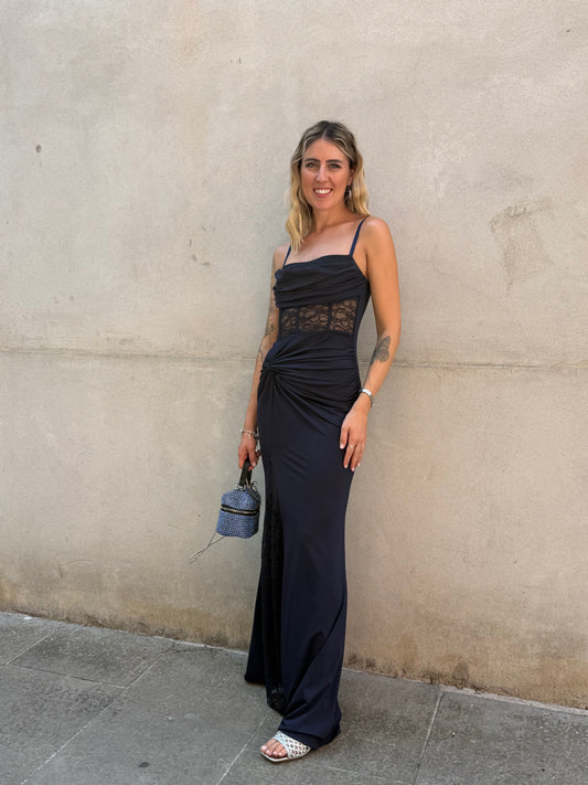 Abito cerimonia ac765 blu notte