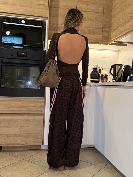 Pantaloni tuta animalier pt448