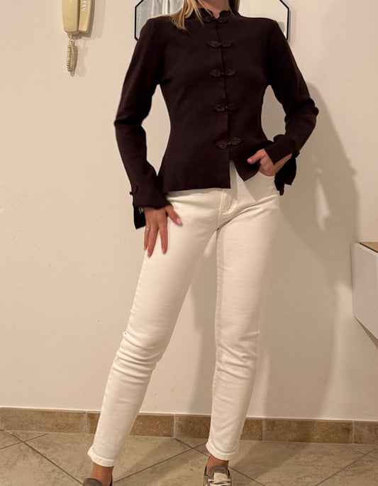 Jeans skinny white