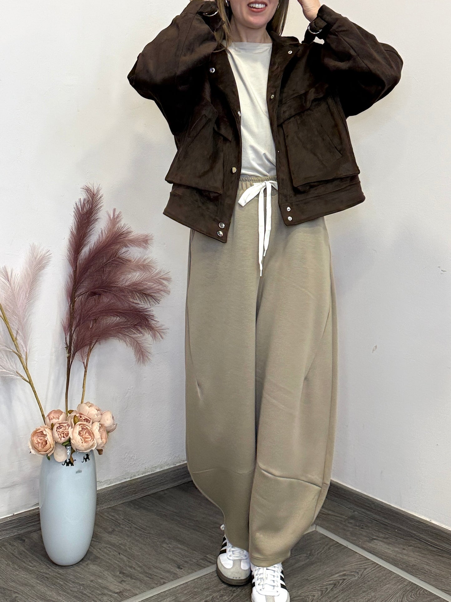 Pantaloni ovetto tuta pt773