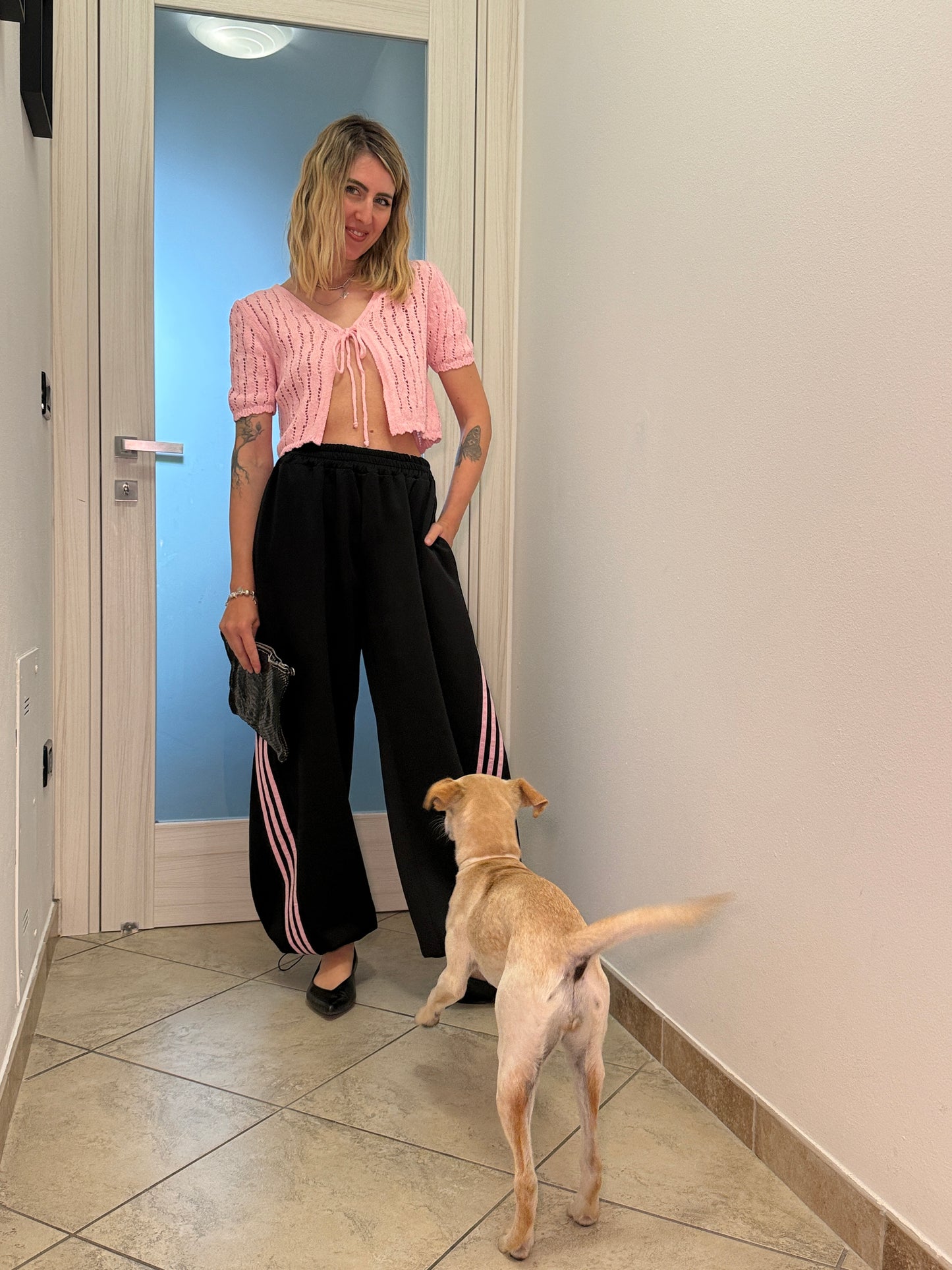 Pantaloni bande balloon