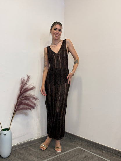 Abito rete lurex