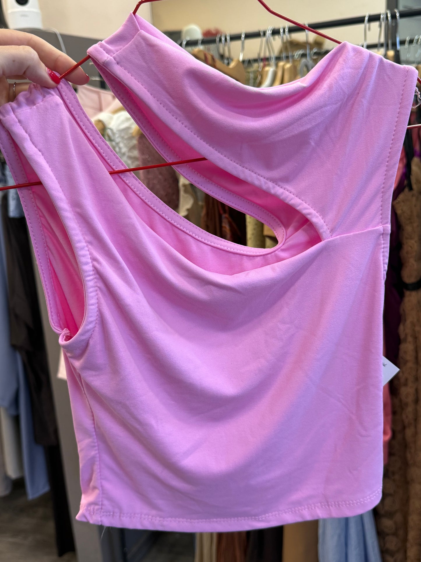Top apertura elasticizzato