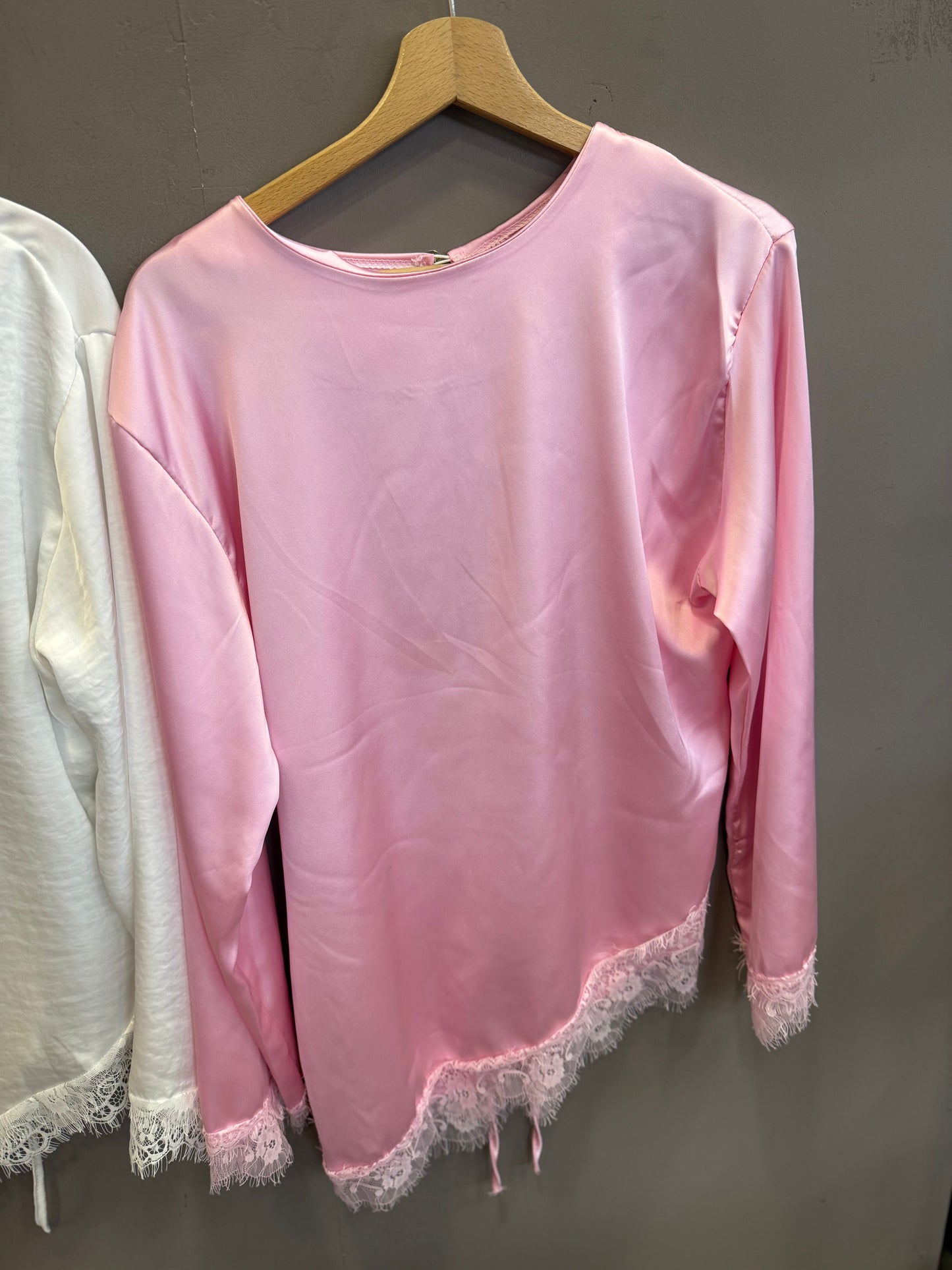 Camicia con pizzo cp212