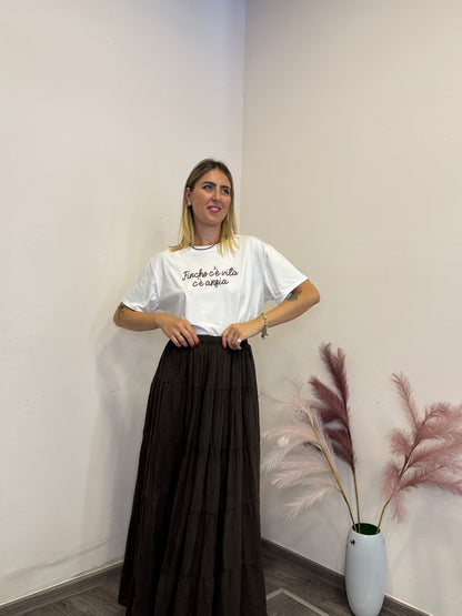 T-shirt “finché c’è vita c’è ansia”