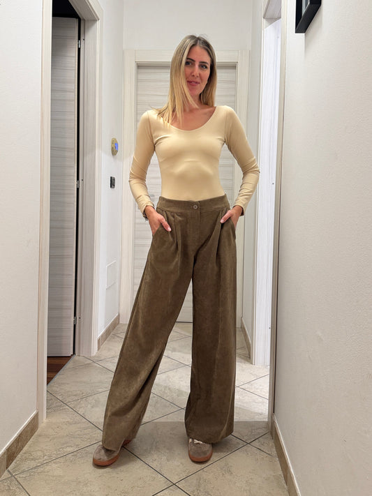 Body girocollo nude