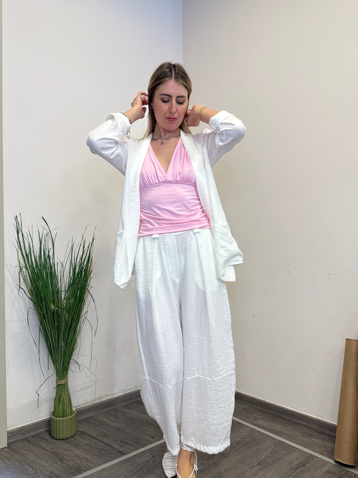 Pantaloni completo White