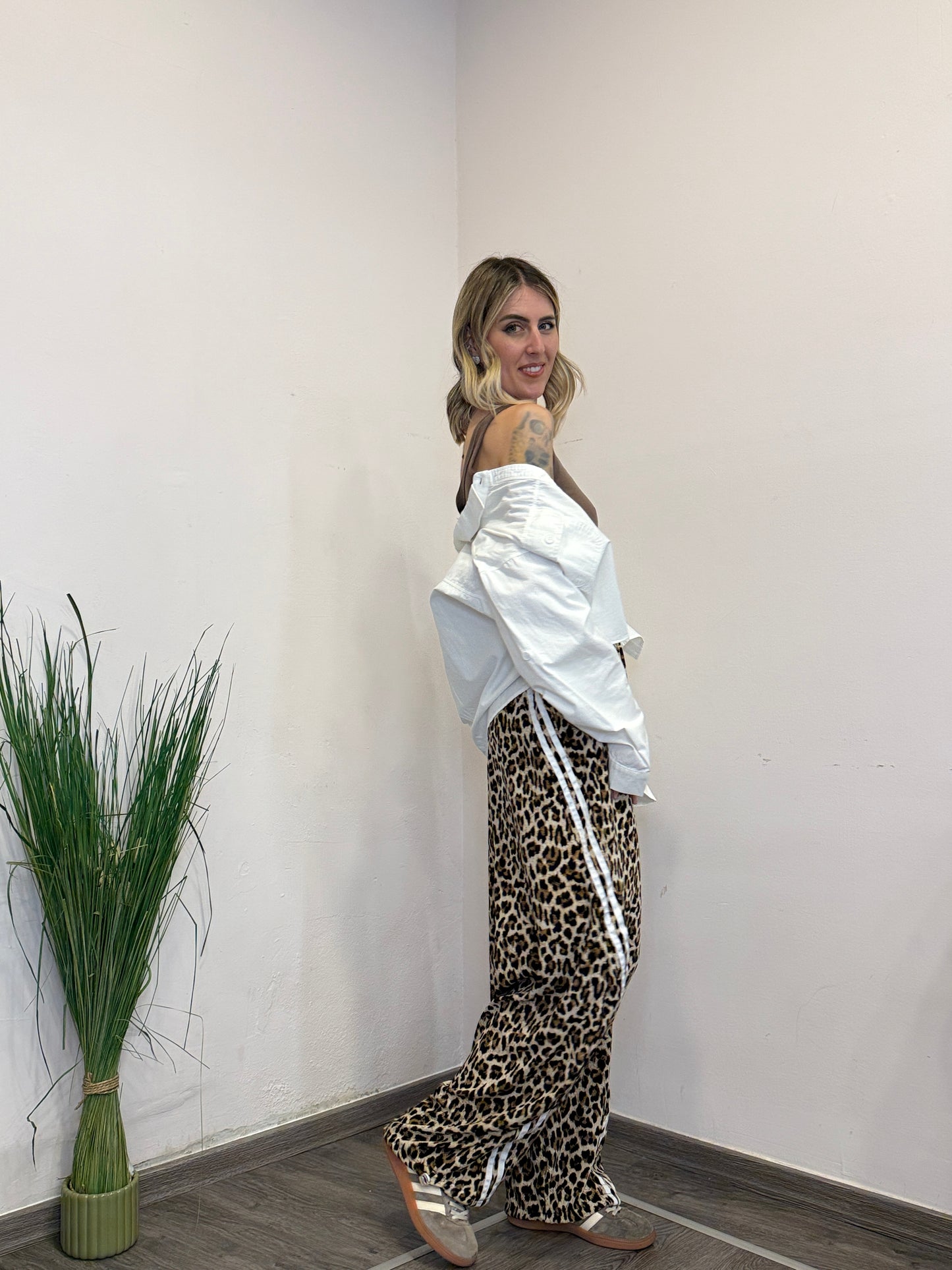 Giacchino crop bianco