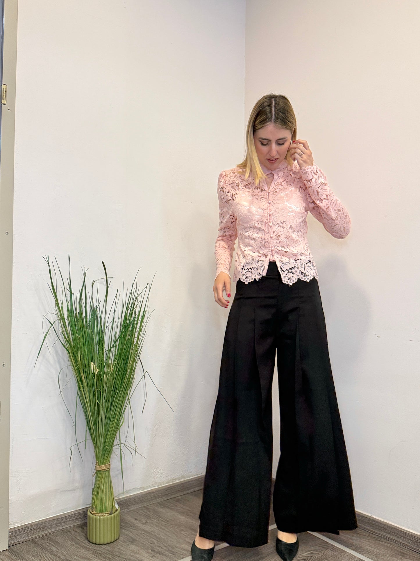 Camicia pizzo coreana