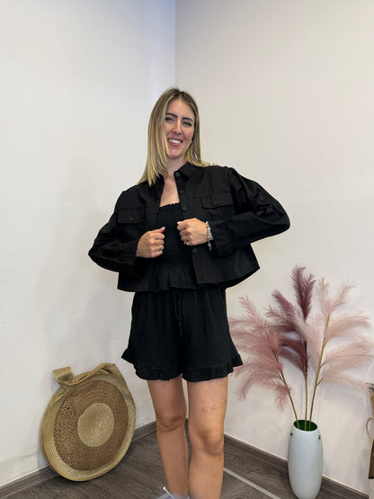 Pantaloncini leggeri con frappetta