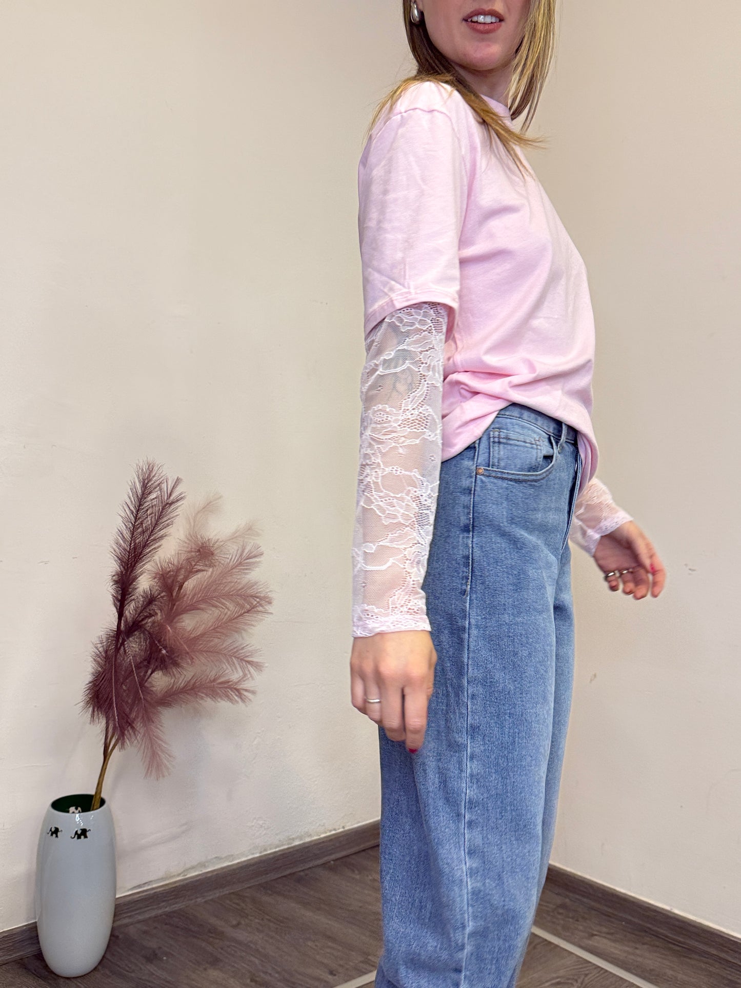 T-shirt pizzo