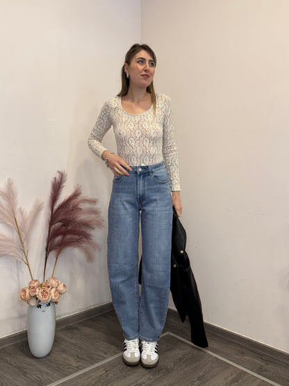 Jeans balloon blue