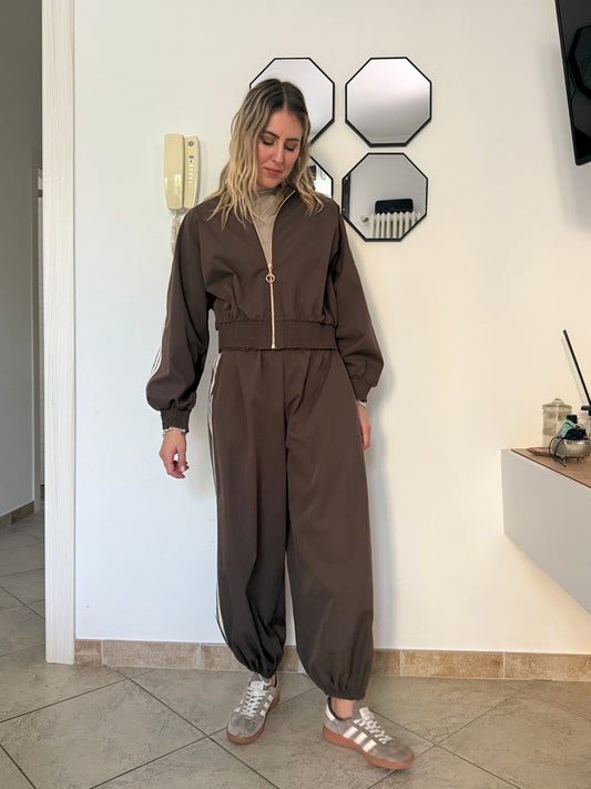 Pantaloni tuta banda