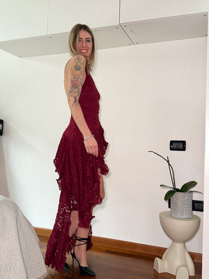 Abito Serena bordeaux